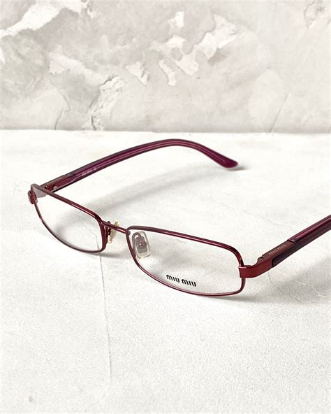 vintage miu miu reading glasses|Miu Miu Vintage Glasses .